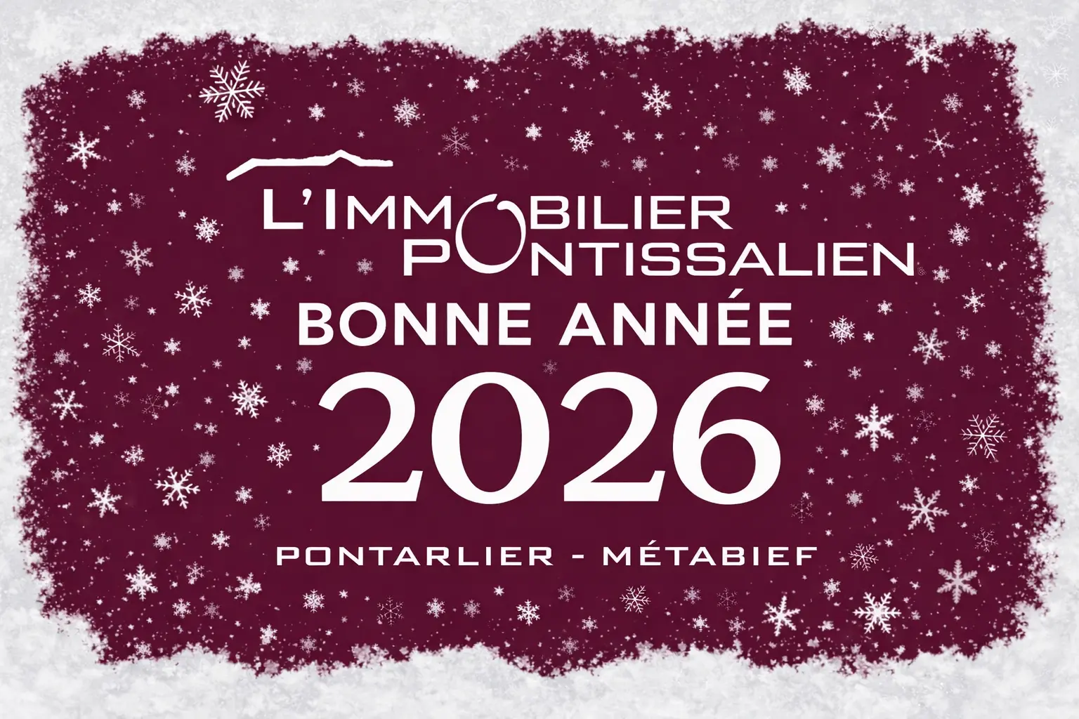 L'Immobilier Pontissalien vous souhaite de joyeuses fêtes de Noël !