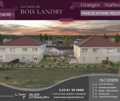 LES GRANGES NARBOZ : DUPLEX DE TYPE 4 AVEC TERRASSE, JARDIN,
