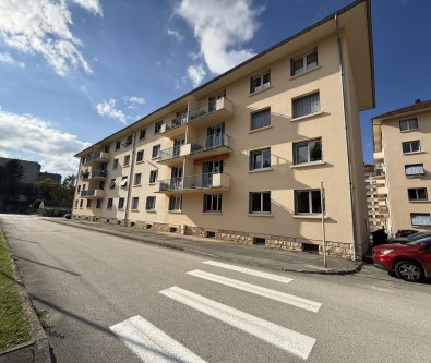 5 pièces 90,69 m2 Pontarlier : APPARTEMENT T5 - BALCON - CAV