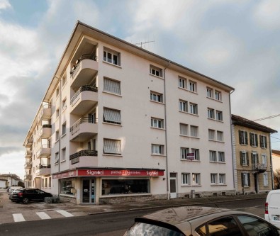 PONTARLIER : APPARTEMENT DE TYPE 4 AVEC CAVE ET GARAGE