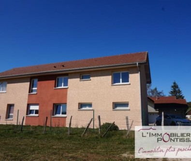 DOMMARTIN - APPARTEMENT T4 - GARAGE - JARDIN - TRES BON ETAT