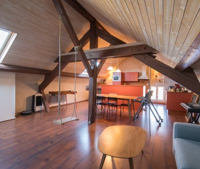 PONTARLIER - CENTRE VILLE : APPARTEMENT ATYPIQUE DE TYPE 2 A