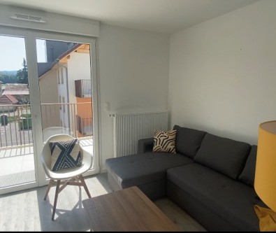 LES HOPITAUX NEUFS - T2 MEUBLE NEUF - BALCON - PARKING SOUS 