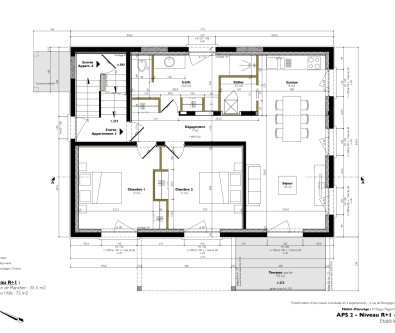 T3 SPACIEUX REFAIT A NEUF AVEC TERASSE