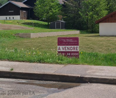 Terrain viabilisé Rochejean
