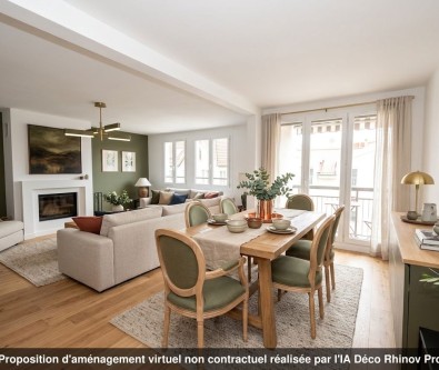 PONTARLIER CENTRE VILLE : DUPLEX DERNIER ETAGE